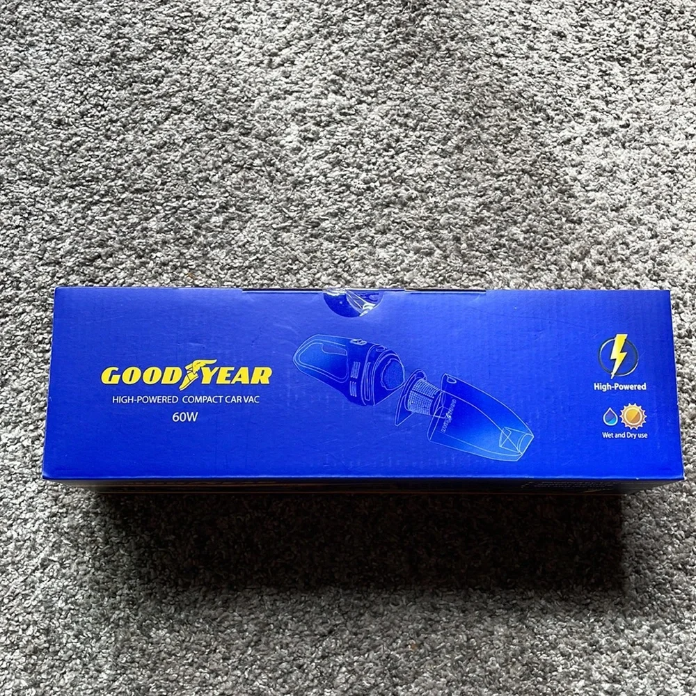 Goodyear Car Vacuum, handheld, mini size, new in box, never used! - Picture 2 of 3